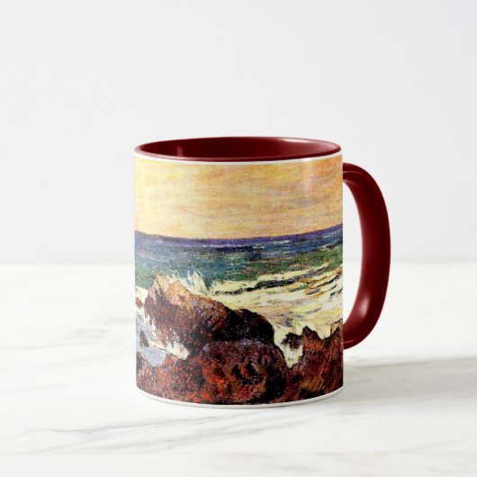 Gauguin - Felsen und Meer, Tasse (VorderseiteRechts)