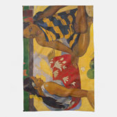 Gauguin Französisch Polynesien Tahiti Frauen Maler Geschirrtuch (Vertikal)