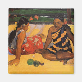 Gauguin Französisch Polynesien Tahiti Frauen Maler Magnet
