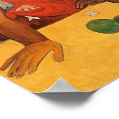 Gauguin Französisch Polynesien Tahiti Frauen Maler Poster (Ecke)