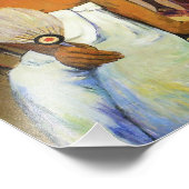 Gauguin Girl mit einem Foto (Ecke)