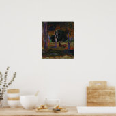 Gauguin - Hiva Oa (ein Schwein und ein Pferd) 1903 Poster (Küche)