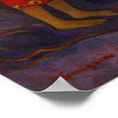 Gauguin - I Raro Te Oviri (Under Pandanus) 1891 Poster (Ecke)