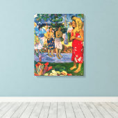 Gauguin Ia Orana Leinwand Wrap (Insitu (Holzboden))