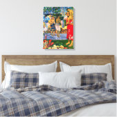 Gauguin Ia Orana Leinwand Wrap (Insitu (Schlafzimmer))