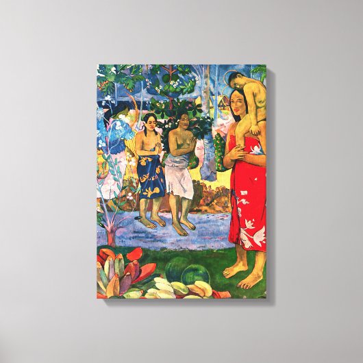 Gauguin Ia Orana Leinwand Wrap (Vorderseite)