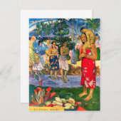 Gauguin Ia Orana Maria Einladungen (Vorne/Hinten)