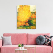 Gauguin - Im Herbst, Leinwanddruck (Insitu (Wohnzimmer))