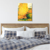 Gauguin - Im Herbst, Leinwanddruck (Insitu (Schlafzimmer))