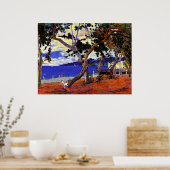 Gauguin - Küstenlandschaft von Martinique Poster (Küche)