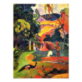 Gauguin Landscape with Peacocks Foto Print (Vorne)
