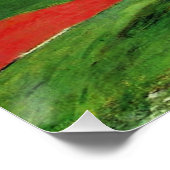 Gauguin - Landschaft bei le Pouldu Poster (Ecke)