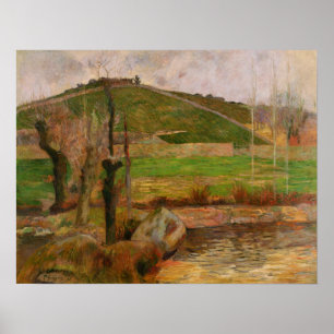 Gauguin - Landschaft bei Pont-Aven 1888 Poster