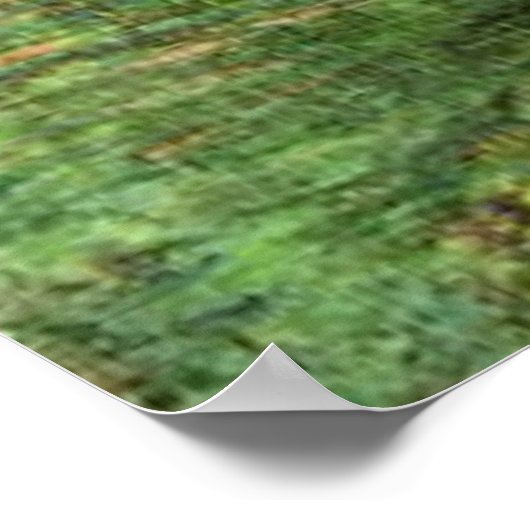 Gauguin - Landschaft der Bretagne Poster (Ecke)