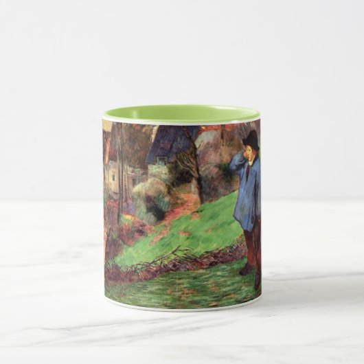 Gauguin - Landschaft der Bretagne Tasse (Zentrum)