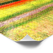 Gauguin - Landschaft mit Baumstämmen Poster (Ecke)