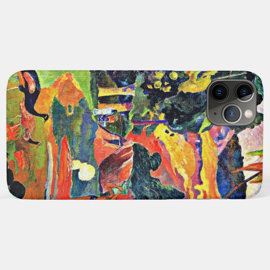 Gauguin - Landschaft mit Peakocks Case-Mate iPhone Hülle (Rückseite (Horizontal))