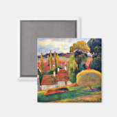 Gauguin: landwirtschaftlicher Betrieb in der Breta Magnet (Vorderseite/Rückseite)