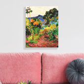 Gauguin - Martinique Landschaft, berühmtes Bild, Leinwanddruck (Insitu (Wohnzimmer))