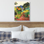 Gauguin - Martinique Landschaft, berühmtes Bild, Leinwanddruck (Insitu (Schlafzimmer))