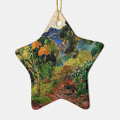 Gauguin - Martinique Landschaft Keramikornament (Links)