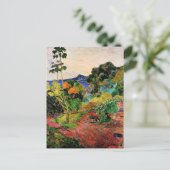 Gauguin - Martinique Landschaft Postkarte (Stehend Vorderseite)