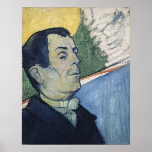 Gauguin - Portrait von einem Mann 1888 Poster