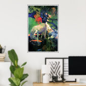 Gauguin Poster Print : Das Weiße Pferd (Heimbüro)