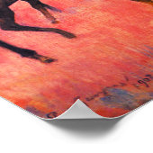 Gauguin Riders auf dem Strandposter Poster (Ecke)