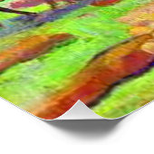 Gauguin - Schwarze Schweine Poster (Ecke)