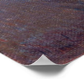 Gauguin - Selbstportrait für Carriere 1888 Poster (Ecke)