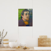 Gauguin - Selbstportrait für Carriere 1888 Poster (Küche)