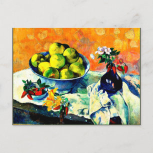 Gauguin - Stillleben mit Grapefruits Postkarte