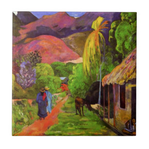 Gauguin Straße in Tahiti-Fliese Fliese