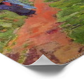 Gauguin - Straße in Tahiti Poster (Ecke)