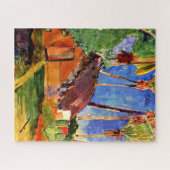Gauguin - Strohhütte unter den Palmen Puzzle (Horizontal)