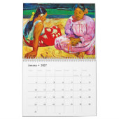 Gauguin Tahiti Kalender (Jan 2027)