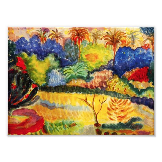 Gauguin Tahitian Landscape Foto Print (Vorne)