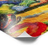 Gauguin Tahitian Landscape Foto Print (Ecke)