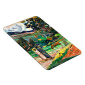 Gauguin - Tahitianische Landschaft, 1892 Magnet (Rechte Seite)