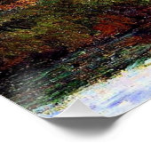 Gauguin - The Farm in Grue, Poster (Ecke)