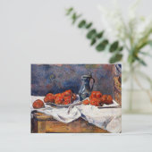 Gauguin - Tomaten und ein Zinnentanker auf einem T Postkarte (Stehend Vorderseite)