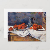 Gauguin - Tomaten und ein Zinnentanker auf einem T Postkarte (Vorne/Hinten)