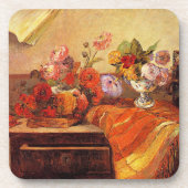 Gauguin - Töpfe und Bouquets, Getränkeuntersetzer (Vorderseite)