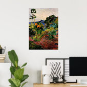 Gauguin - tropische Vegetation Poster (Heimbüro)