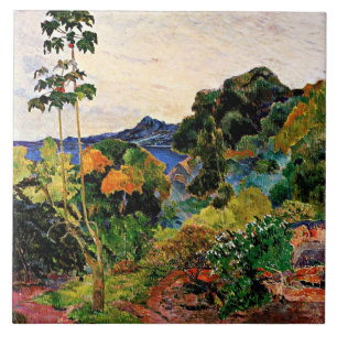 Gauguin - Tropische Vegetation Poster Fliese