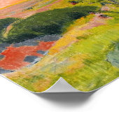 Gauguin - Über dem Meer 1889 Poster (Ecke)