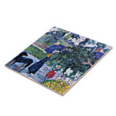 Gauguin - Unter den Lilien Fliese (Seite)