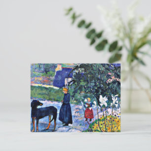 Gauguin - Unter den Lilien Postkarte