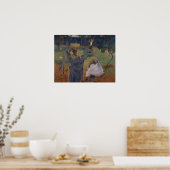Gauguin - unter den Mangos auf Martinique 1887 Poster (Küche)